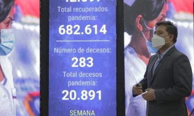 Bolivia presentó por segunda semana consecutiva un descenso de casos en la cuarta ola del COVID-19.