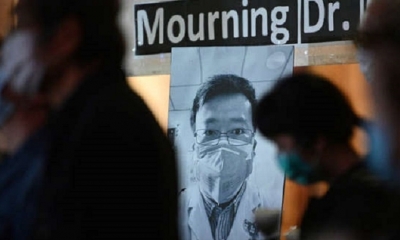 Li Wenliang, médico chino que alertó sobre el nuevo coronavirus. | Fuente: AFP