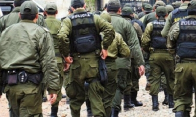 Una nutrida delegación de personeros se trasladó al sector para iniciar las investigaciones.