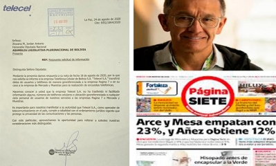 Empresas telefónicas se pronunciara sobre su participación en la encuesta de Página Siete