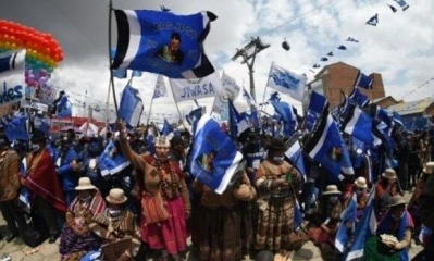 Evento del MAS en la ciudad de El Alto | AFP