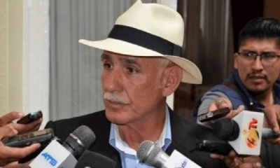 El presidente de la Comisión de Constitución de la Cámara de Senadores, Ciro Zabala