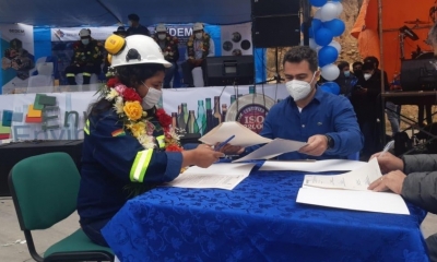 Autoridades anunciaron el acuerdo/Foto. RB 