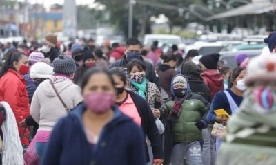 Santa Cruz registró hoy 614 nuevos casos de coronavirus
