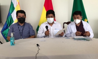 Instalan un punto de vacunación contra el COVID-19 en el aeropuerto de Trinidad