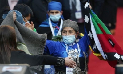 Elisa Loncón, constituyente mapuche, presidenta de la Convención Constitucional. | EFE