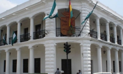 Edificio de la Alcaldía cruceña.