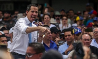 El líder opositor venezolano Juan Guaidó 