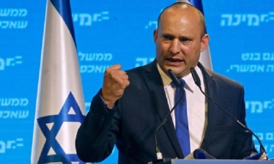 El primer ministro israelí, Naftali Bennett. 