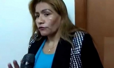 Patricia Pacajes, admitió en un audio que había encarcelado a un inocente/Foto. RRSS
