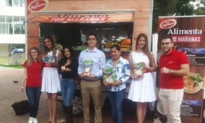 Así se presentó los alimentos saludables/Foto. RB 