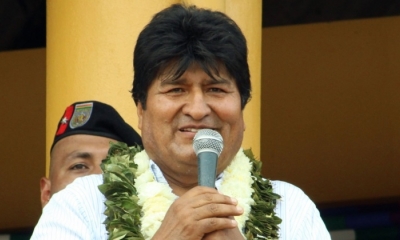 El presidente Evo Morales. 