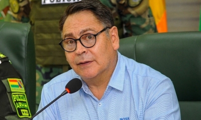 El viceministro de Régimen Interior y Policía, Jhonny Aguilera,