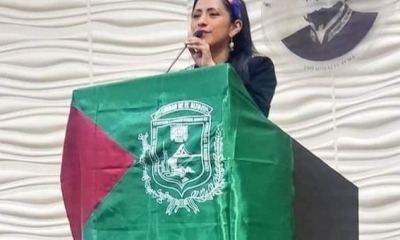 Alanoca en un taller el pasado domingo en El Alto | Facebook 