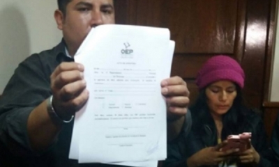 Deberá reunir más de 145 mil firmas en 90 días/Foto. RRSS
