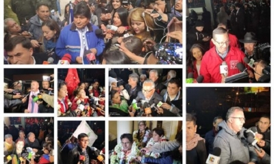 Partidos políticos y las alianzas que participarán en las elecciones del 20 de octubre presentaron al TSE 