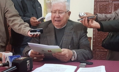 Monseñor y exobispo de El Alto, Jesús Juárez/Foto. RRSS