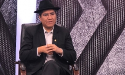 Diego Pary , canciller de Bolivia/Foto. RRSS