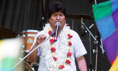 El expresidente, Evo Morales. | Archivo | EFE