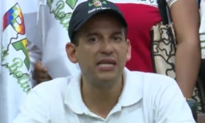 Luis Fernando Camacho, presidente del Comité Cívico pro Santa Cruz/Foto. RRSS