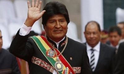 Presidente Evo Morales. 