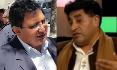 Amilcar Barral y César Cocarico/Foto. Kandire