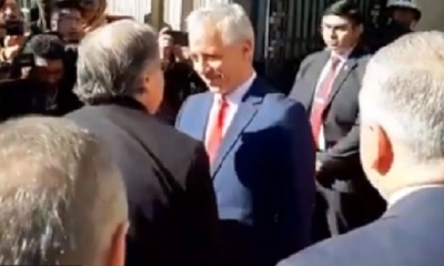 Así recibieron a Luis Almagro/Foto. Captura de pantalla