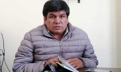 El senador del MAS, Omar Aguilar