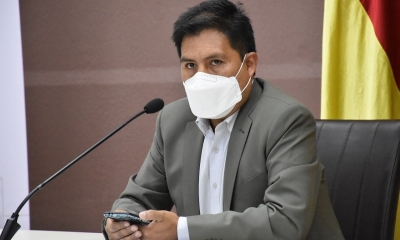 El ministro de Salud, Jeyson Auza