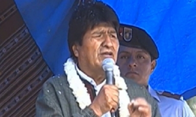 Evo Morales/Foto. Captura de pantalla