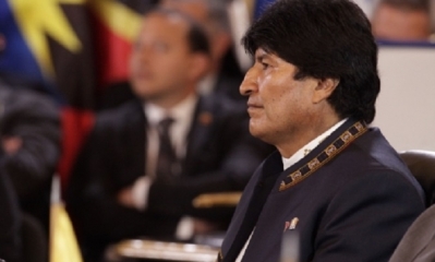 El presidente Evo Morales