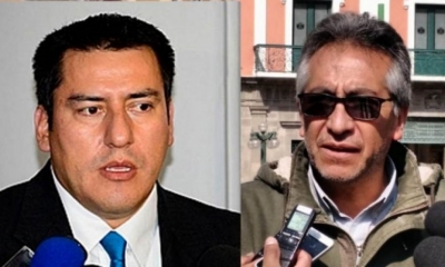 Javier Zavaleta y Gustavo Torrico serán indagados por la Fiscalía. ANF