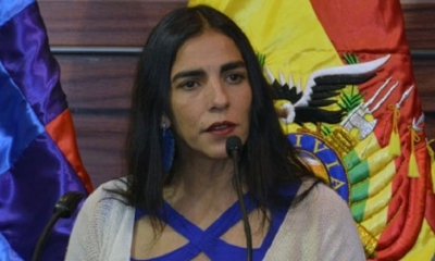 La exministra de Salud, Gabriela Montaño
