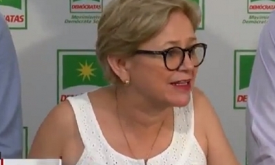 Rosemary Sandoval, dirigente de Demócratas/Foto. Captura de pantalla