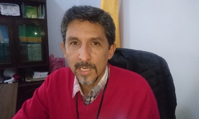 El presidente del Comité Cívico, Adrián Ávila