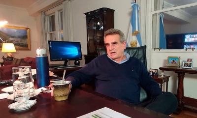 El ministro de Defensa de Argentina, Agustín Rossi