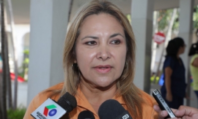 Kathia Quiroga antes era de Demócrata ahora esta con Creemos/Foto: RRSS