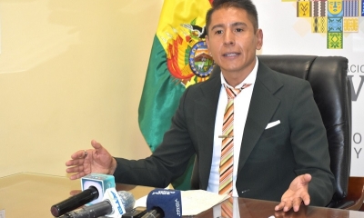 El viceministro de Altas Tecnologías Energéticas, Álvaro Arnez