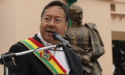  El presidente Luis Arce