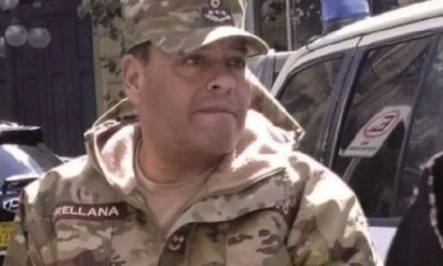 Sergio Orellana, excomandante de las FFAA, acusado de conspiración y otros delitos.
