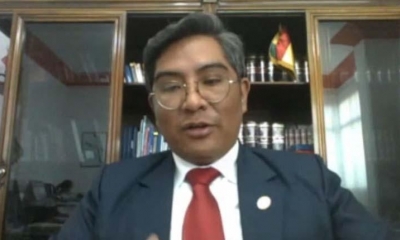 El secretario general de la Fiscalía General del Estado, Erwin Quispe. | Asuntos Centrales