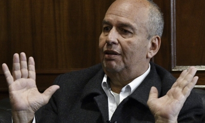 Foto / Archivo : El ministro de Gobierno, Arturo Murillo
