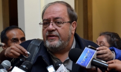 Roberto Aguilar, ministro de Educación. Foto: ABI