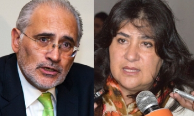 Carlos Mesa y Jimena Costa/Foto. Kandire