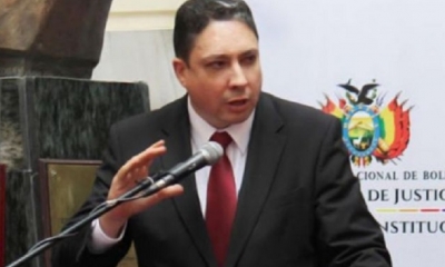 Ministro de Justicia Hécto Arce/Foto. RRSS