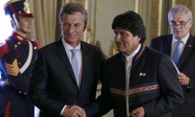 Evo Morales y Mauricio Macri. Foto: Sputnik