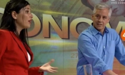 Shirley Franco y Álvaro García Linera/Foto. Captura de pantalla