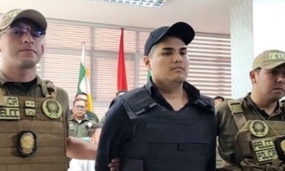 Erlan García fue presentado el viernes por el ministro de Gobierno, Eduardo Del Castillo. Foto: Captura