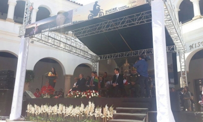 Ministra Wilma Alanoca /Foto.RRSS