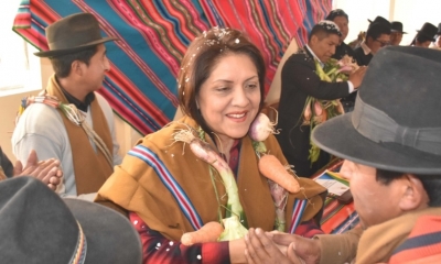 Gísela López, Ministra de Comunicación/Foto. ABI